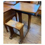 Wooden School Desk