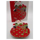 Fitz And Floyd Kringle Christmas Cookie Plate
