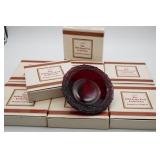 Avon Cape Cod Ruby Red Soup/Cereal Bowls