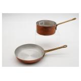 2 Copper Pots