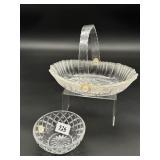 Lenox Bowl And Mikasa "Winter Dreams" Glass