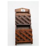 Wooden Mail Center