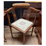 Brandt Georgian Style Corner Chair