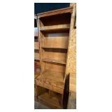 Ethan Allen Maple Bookcase W/Cabinet Base