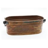 Copper Oval Container