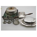 Assorted Silverplate And Pewter