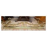 Brass Fireplace Fender