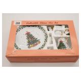 Christmas Collectible China Tea Set