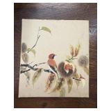 Woodblock Print Bird