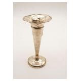 Sterling Weighted Bud Vase