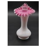 Fenton Jack In The Pulpit Crest Tulip Vase