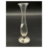 Etched Bud Vase With Tactical Air Command