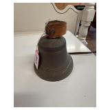 Dinner Bell With Leather Loop