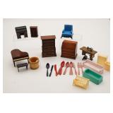 Assorted Dollhouse Furniture