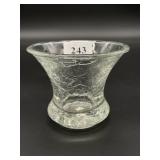 Crackle Glass Candle Holder Thailand