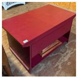 Red TV Stand