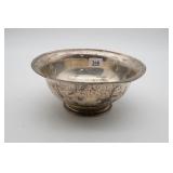 Sterling Engraved Bowl