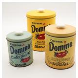 Domino Sugar Canister Set