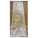 Blue & Cream Runner 28.5" x 89.5"