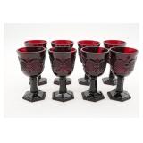 Avon Cape Cod Ruby Red Goblets