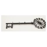 Decorative Black Metal Key Holder