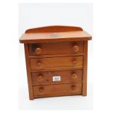 Salesman Sample Pine Doll Dresser