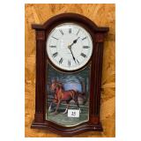 Danbury Mint Secretariat Wall Clock