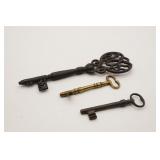 3 Assorted Keys