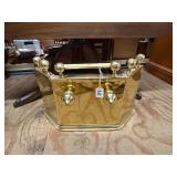 Brass Fireplace Fender