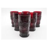 Avon Cape Cod Ruby Red Tumblers