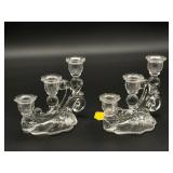 Cambridge Caprice Triple Candelabras