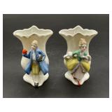 Japanese Victorian Style Porcelain Vases