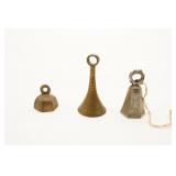 3 Brass Bells
