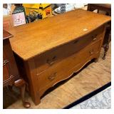 Oak 2 Drawer Dresser