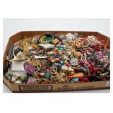 Large Lot Of Costume Jewelry