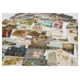 Assorted Postcards And Greeting Cards