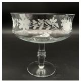 Large Romanian Etched Bowl