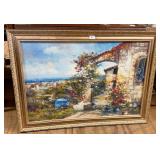 Seaside Landscape Oil Painting