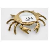 Brass Magnifying Crab