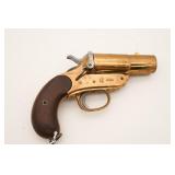British WWI? Webley & Scott Brass Flare Gun