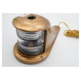 Brass Stern Light Converted To Electric