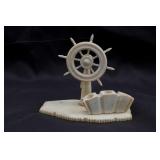 Ships Wheel Carved Out Of Bone ?
