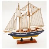 Wooden Sailboat Model Barbados