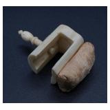 Whalebone and Whale Ivory Sewing Clamp with