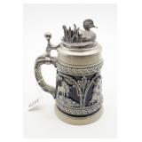 M. A. Ricker Wood Duck Pewter Thewalt German Beer