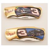(2) Dale Earnhardt Pocket Knives