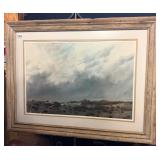 Abandoned Rowboat Print by Herb Jones Signed