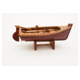 Italian Wooden Fishing Boat Model