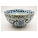 LARGE Chinese Blue & White Bowl