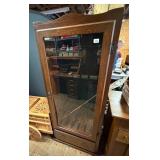 Pine Gun Cabinet As Is